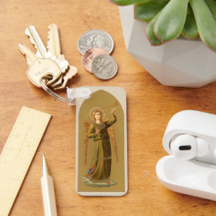 Christmas Musician Angels, Vintage Renaissance Keychain
