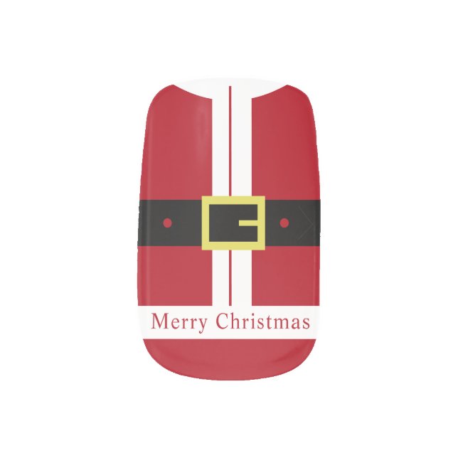 Christmas Nail Art (Left Thumb)