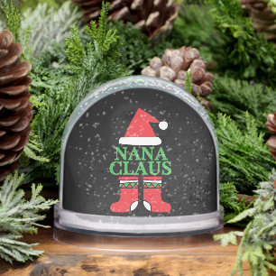 Christmas Nana Claus Snow Globe