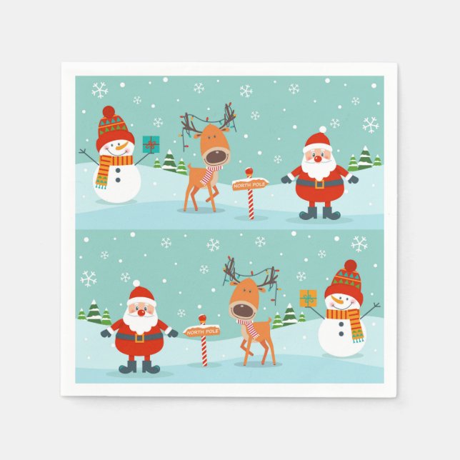 Christmas Napkins (Front)