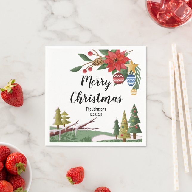 Christmas Napkins (Insitu)