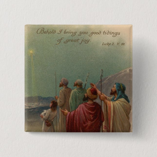 Christmas Nativity Button (Front)