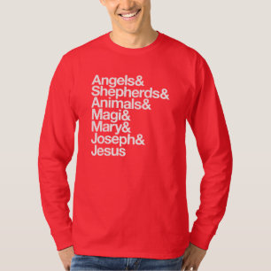Christmas Nativity Characters Shirt