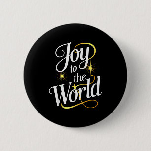 Christmas Nativity Christian Birth Of Jesus Joy To Button