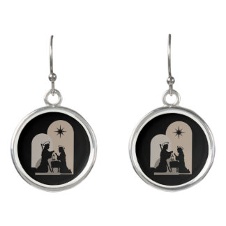 Christmas Nativity Earrings