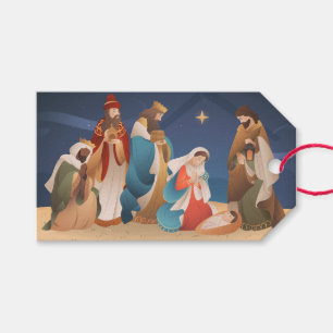 Christmas Nativity Gift Tags