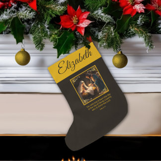 Christmas Nativity Holy Family Christmas Stocking