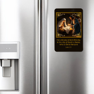 Christmas Nativity Holy Family Religious Magnet