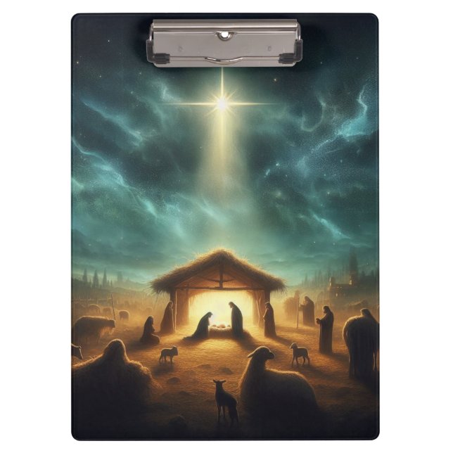 Christmas/Nativity/Jesus Clipboard (Front)