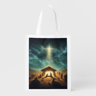 Christmas/Nativity/Jesus Grocery Bag