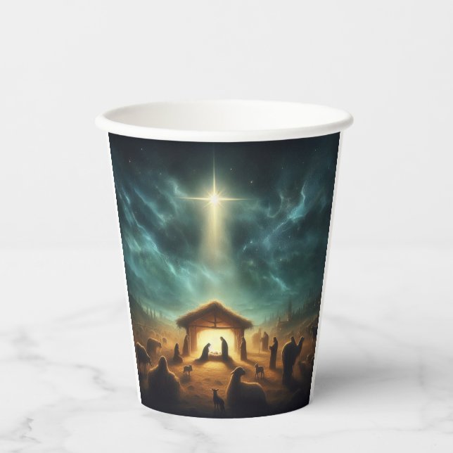 Christmas/Nativity/Jesus Paper Cups (Front)