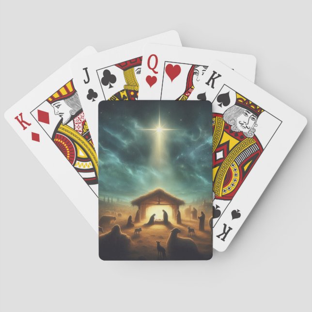 Christmas/Nativity/Jesus Poker Cards (Back)
