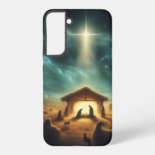 Christmas/Nativity/Jesus Samsung Galaxy Case (Back)
