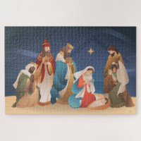 Christmas Nativity Jigsaw Puzzle