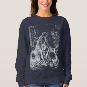 Christmas Nativity Madonna and Child Virgin Mary Sweatshirt
