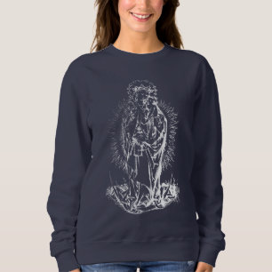 Christmas Nativity Madonna and Child Virgin Mary Sweatshirt