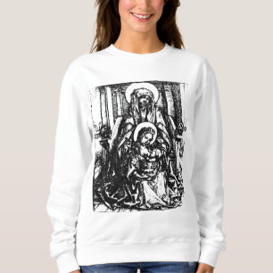Christmas Nativity Madonna and Child Virgin Mary Sweatshirt