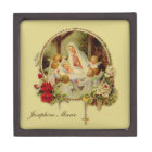 Christmas Nativity Mary Jesus Rosary Roses Angels