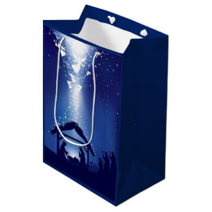 Christmas Nativity Medium Gift Bag