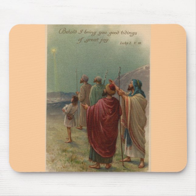 Christmas Nativity Mouse Pad (Front)