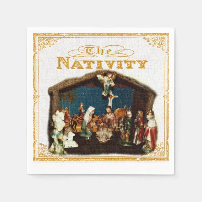 Christmas Nativity Napkins (Front)