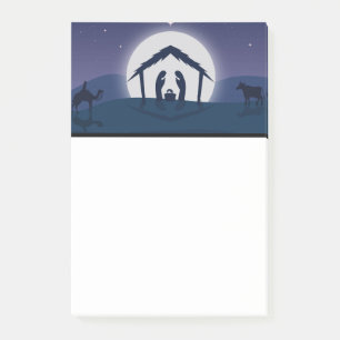 Christmas Nativity Post-it Notes