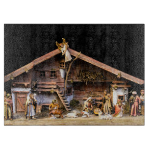 Christmas Nativity Scene Cutting Board