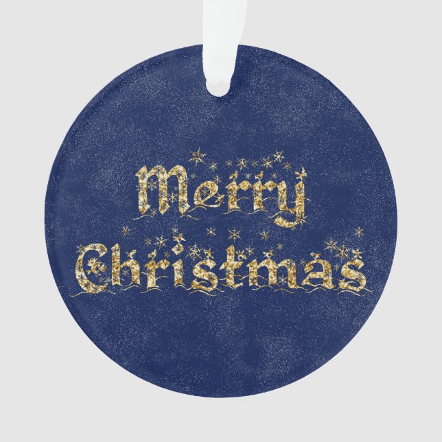 Christmas Nativity Scene Religious Ornament (Front)