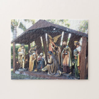 Christmas Nativity Scene. Sanibel Is., USA. Jigsaw Puzzle