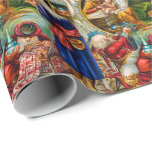 Christmas Nativity Scene Wrapping Paper at Zazzle