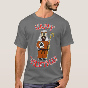 Christmas Nativity Shepherd Church Xmas Funny T-Shirt