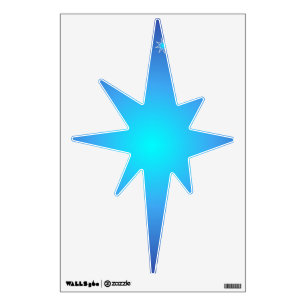 Christmas Nativity Star Wall Decal