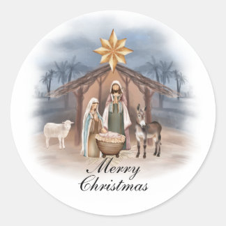 Christmas Nativity Sticker