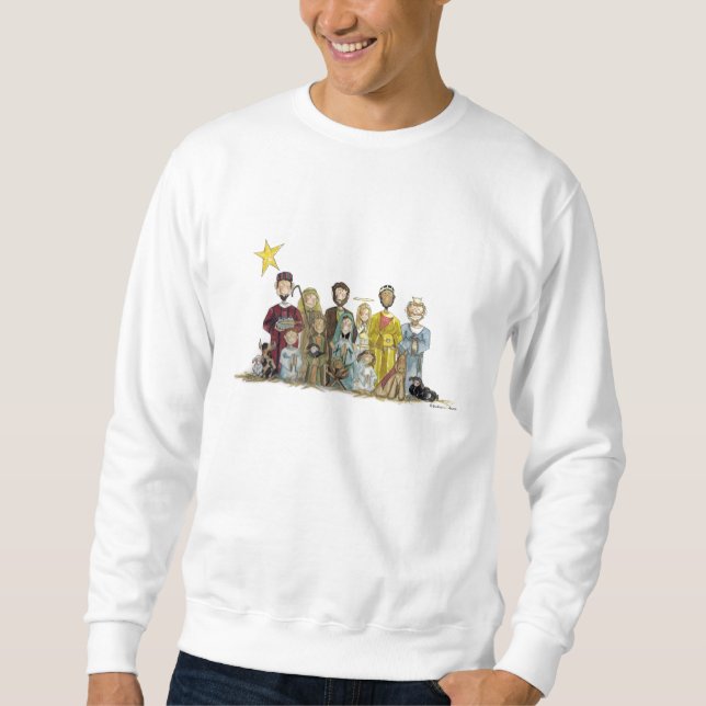Christmas Nativity Sweatshirt (Front)