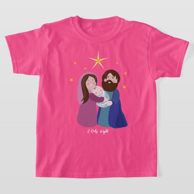 Christmas Nativity T-Shirt (Laydown)