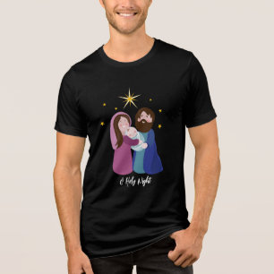 Christmas Nativity Tri-Blend Shirt