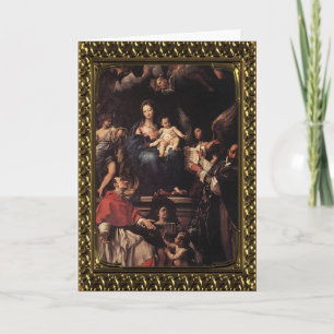 Christmas Nativity - Vintage Fine Art Card