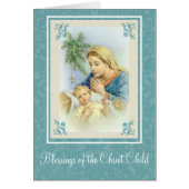 Christmas Nativity Virgin Mary Baby Jesus Rosary (Front)