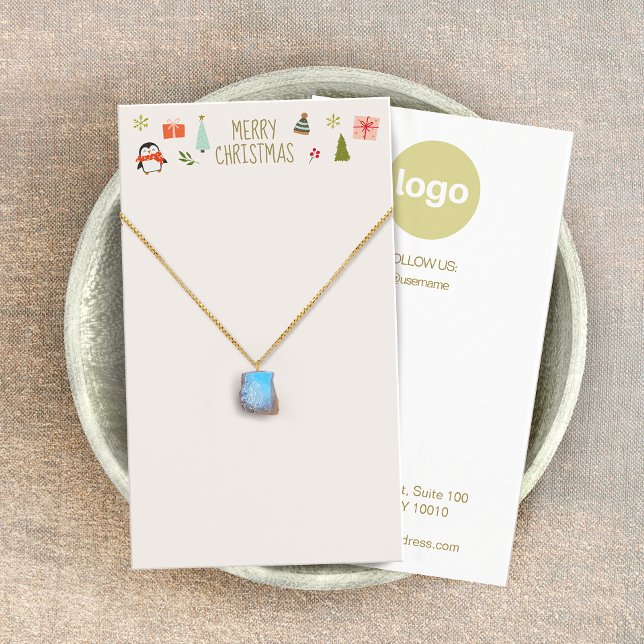 Christmas Necklace  Logo Display Card (Creator Uploaded)
