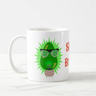 Christmas Nerd Bulb Fun Custom Holiday Joy Coffee Mug