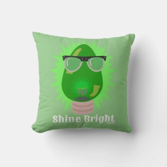 Christmas Nerd Cartoon Custom Holiday Bulb Funny