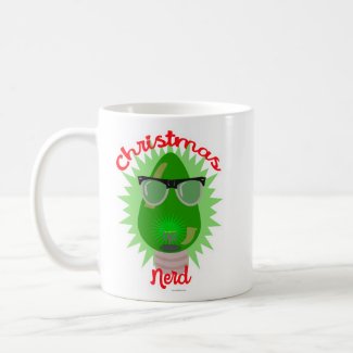 Christmas Nerd Holiday Lightbulb Epic Fun Joy