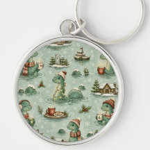 Christmas Nessie Loch Ness Monster Cozy Cryptids