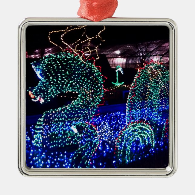 Christmas Nessie Ornament (Front)