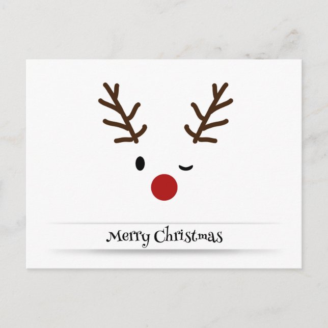 christmas new design holiday postcard (Front)