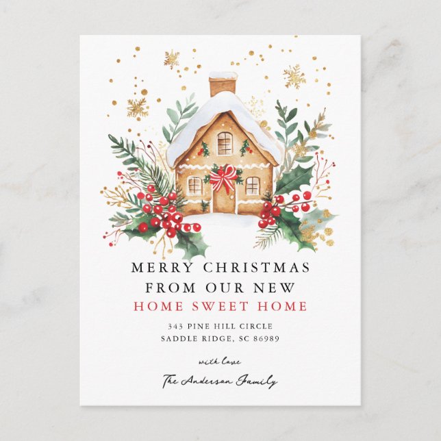 Christmas New Home Card (Front)