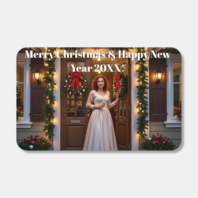 Christmas & New Year, 20XX, Wishes, Customize  Matchboxes (Front)