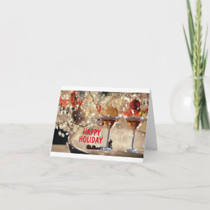 CHRISTMAS/NEW YEAR CHEERS AND GREETINGS CARD