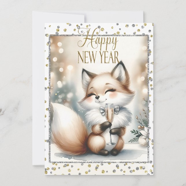 Christmas New Year Fox Announcement (Front)