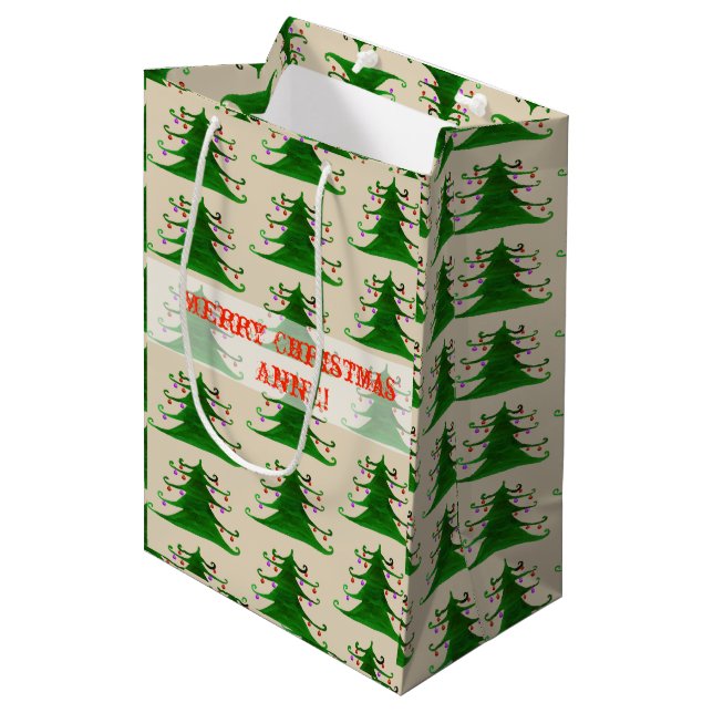 Christmas,New Year  Gift Bag (Front Angled)